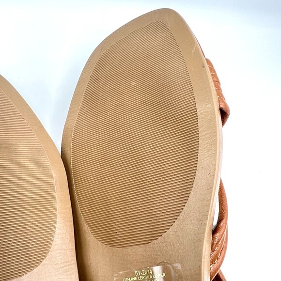 Bella Vita Womens Size 9.5 Ilo Brown Tan Leather Strappy Sandals Shoes - Picture 11 of 14